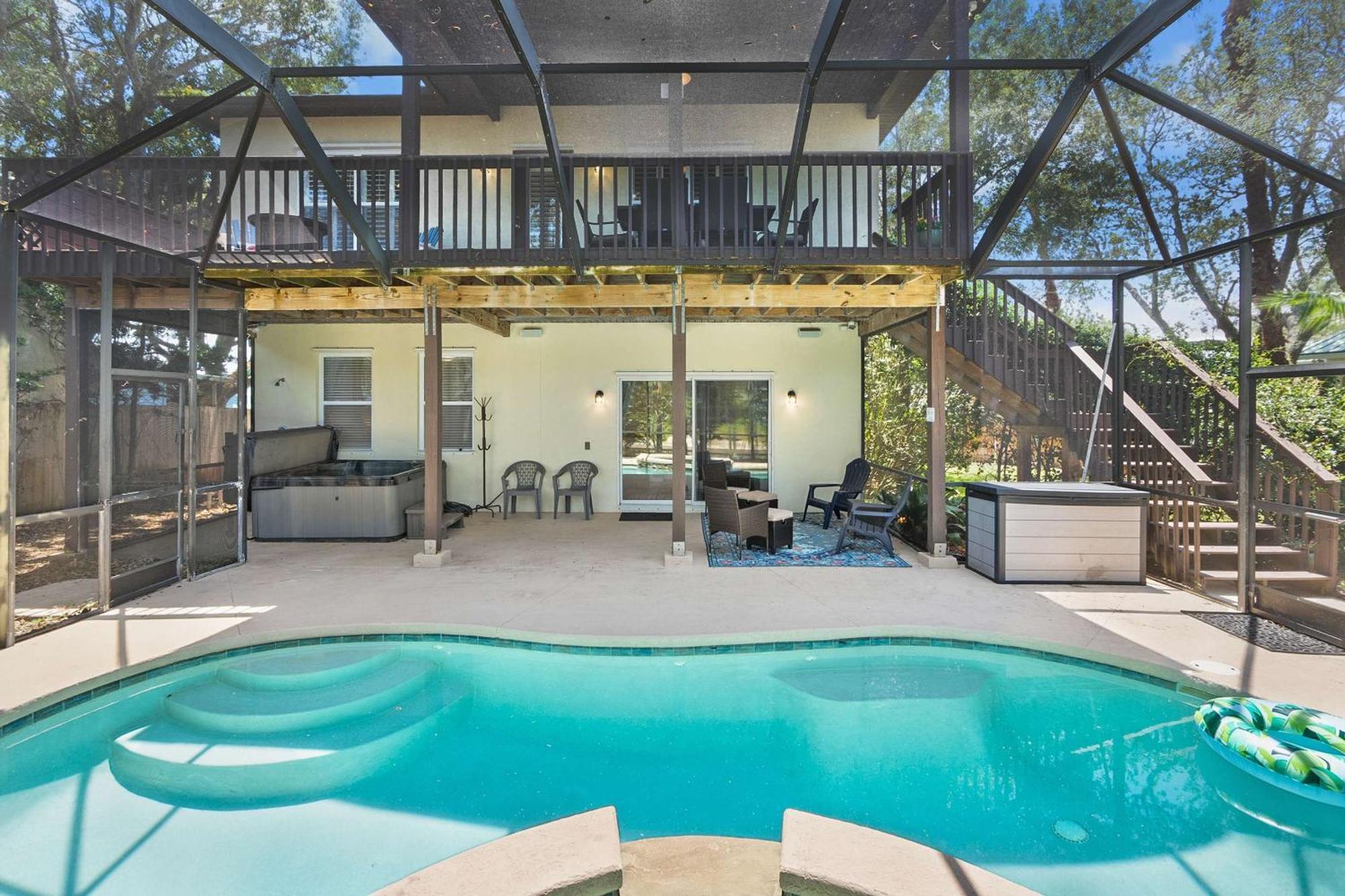 Pool + Hot Tub, Dock, Fishing, Near Beach! St. Augustine Exteriör bild